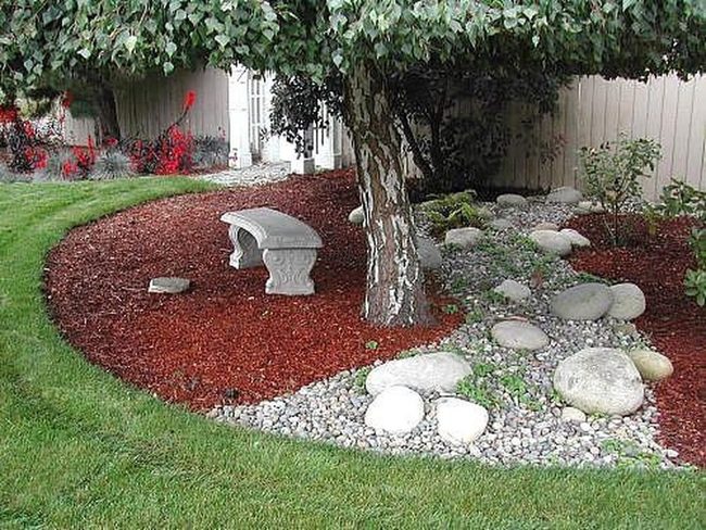 Curved Gravel Path Through Green