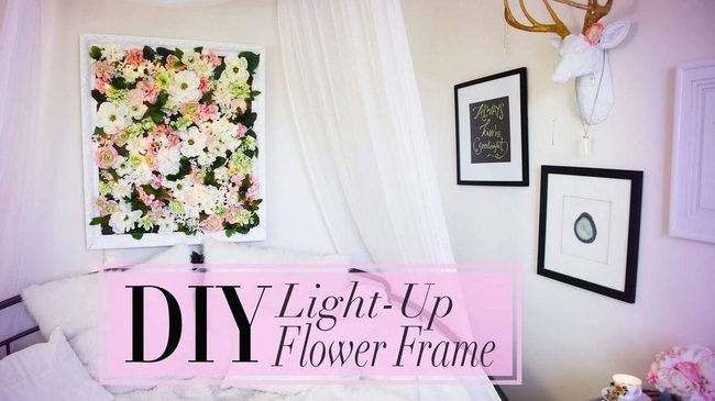 Blooming Light Frame For Soft Ambiance