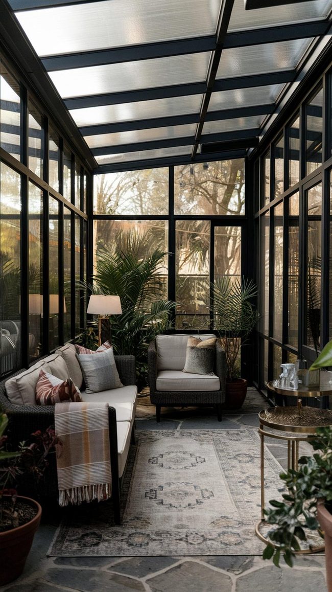 Groovy Geometric Patio Escape