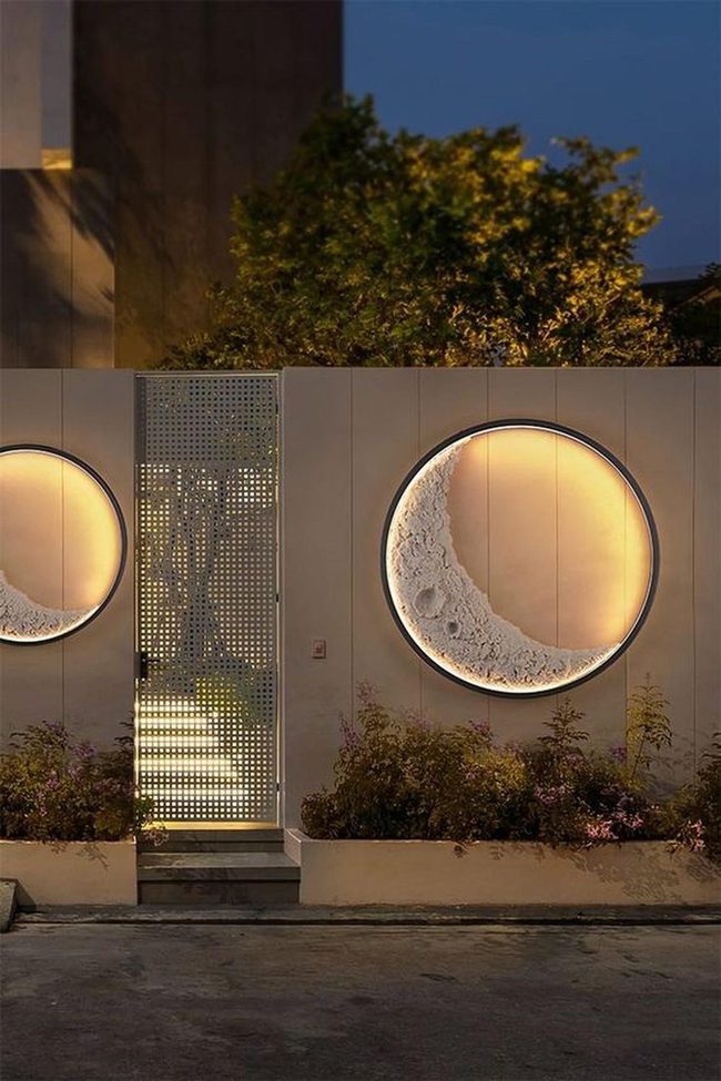 Circular Moon Sculptures With Ambient Warmth