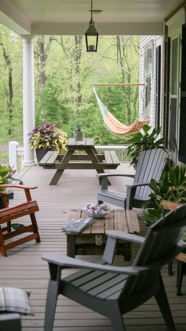 Water Feature Deck Focal Point