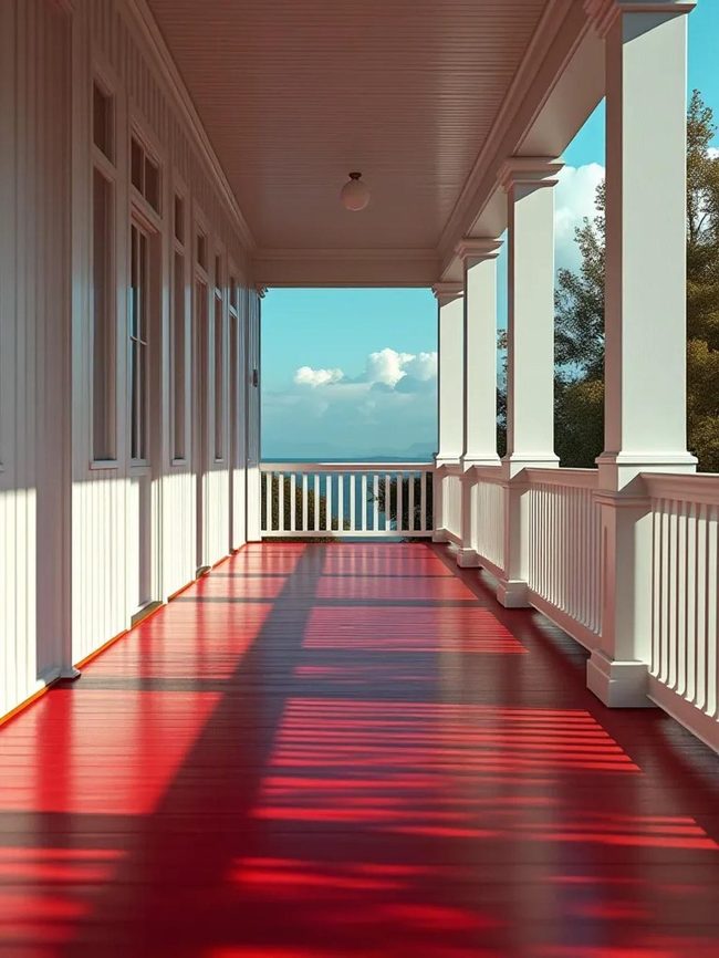 Porch Preparation Before Paint Application