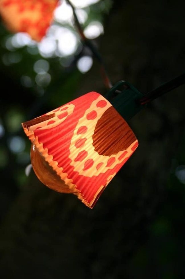 Pastel Paper Cup Lights