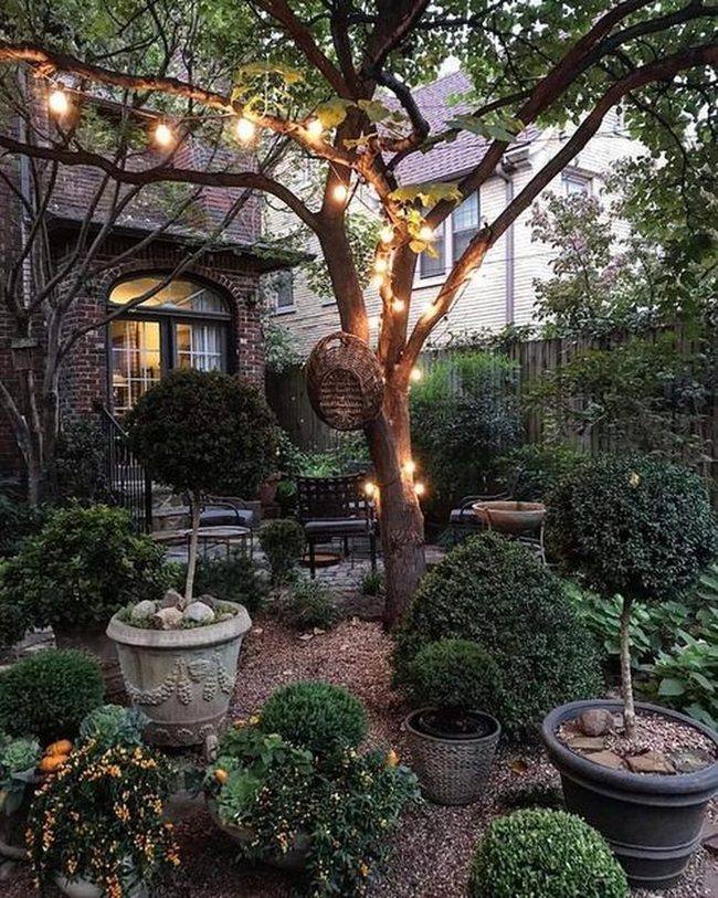 Layered Greenery And Potted Dimensions