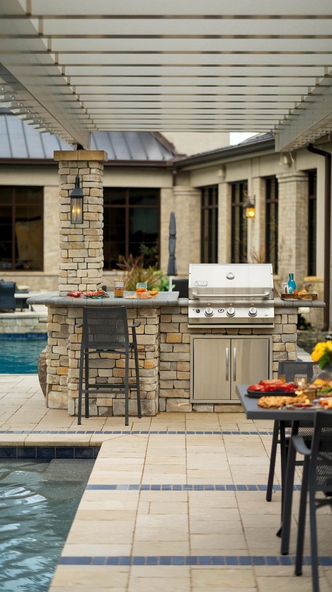 Poolside Grill Bar Oasis