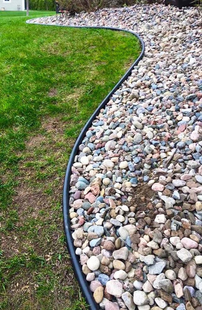 Pebble Paths Divide Garden Zones