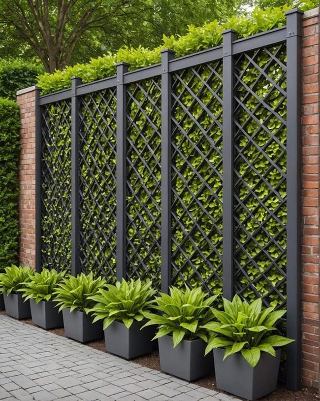 Modern Lattice Privacy Screen