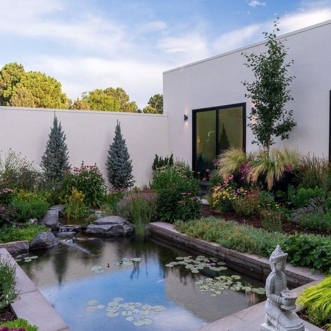 Cascading Water Meets Modern Geometry