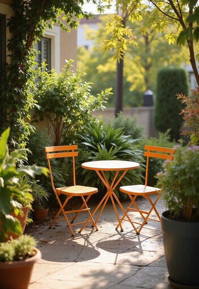 Sustainable Bistro Set Small Spaces