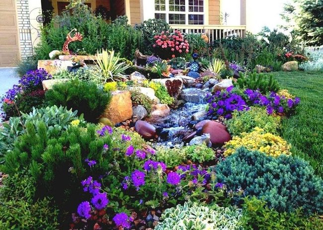Flowing Water Garden Stones
