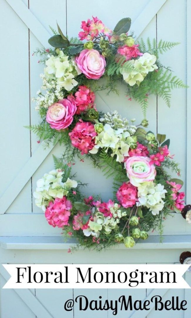 Blooming Letter Monogram