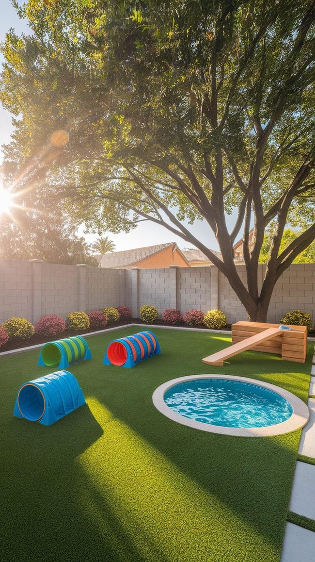 Artificial Turf Dog Paradise Space