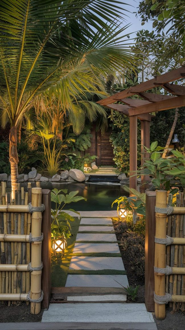 Bamboo Panels Pure Privacy Screen