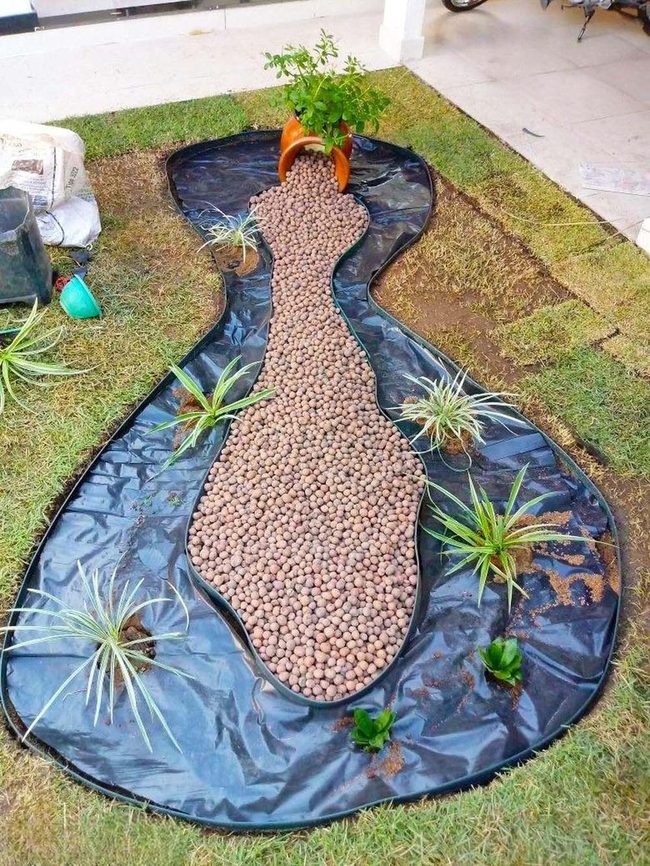 Musical Garden Sculpture With Plants