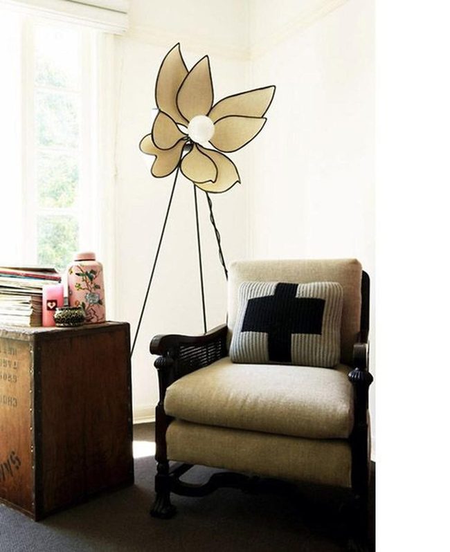 Black Cross Pillow Reading Nook