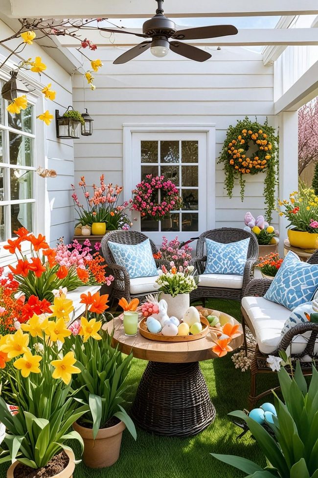 Pastel Blossoms Patio Celebration