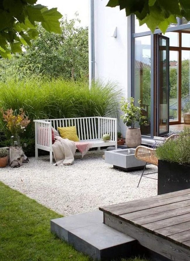 White Pillows, Swaying Grasses, Gathering Space