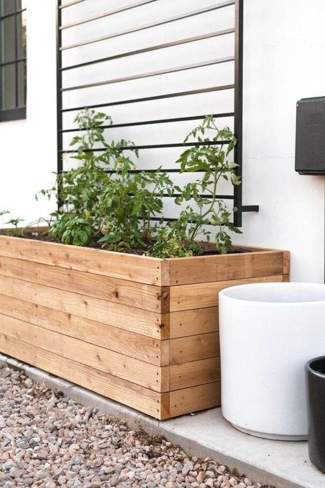 Raised Wood Garden Beds