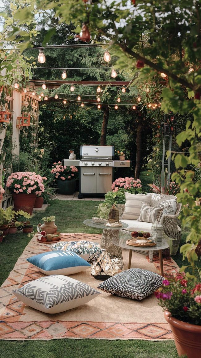 Backyard Gathering Space Perfected