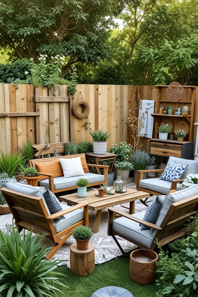 Weathered Oak Easter Patio