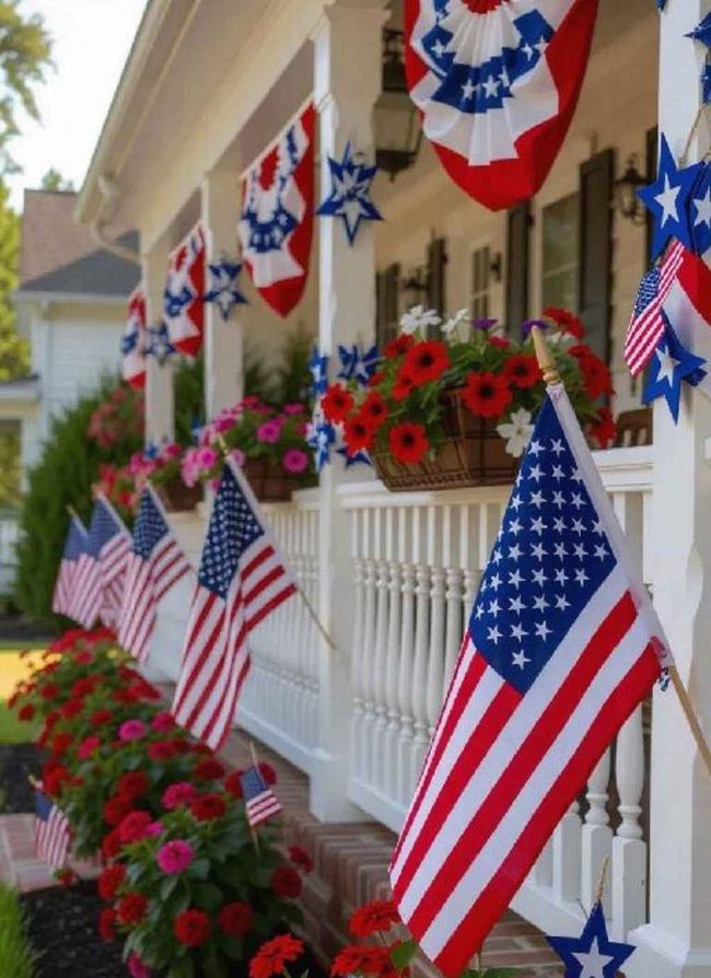 Stars And Stripes Yard Foundation