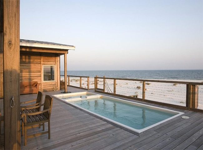 Brilliant Blue Tiles Ocean View
