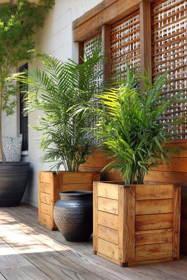 Green Containers Hide Ac Units