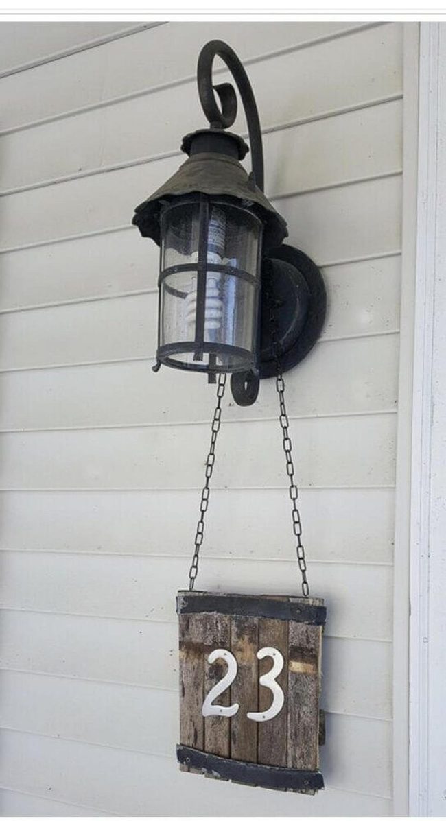 Weathered Wood And Iron Entrance