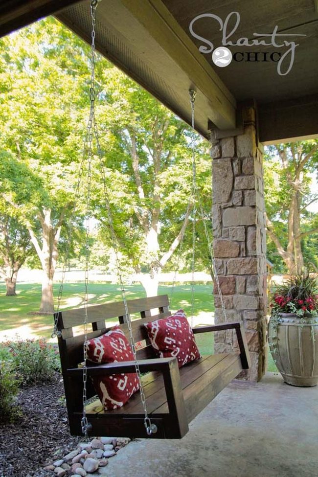 Handmade Porch Swing Perfection