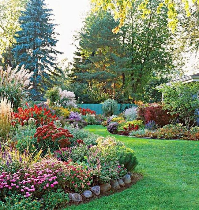 Layered Garden Light And Bloom