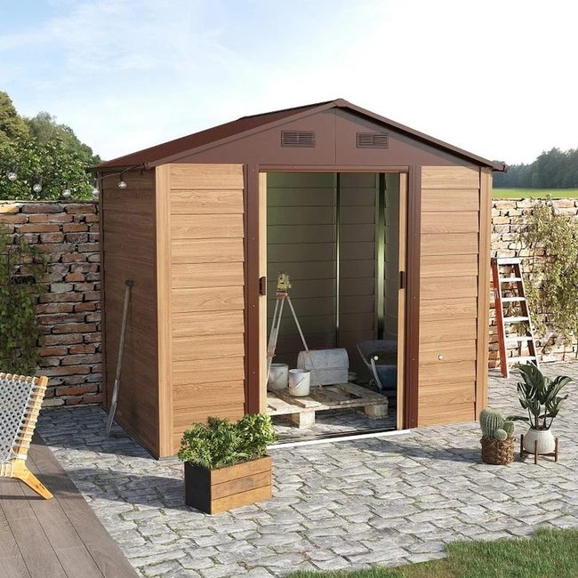 Natural Wood Garden Studio
