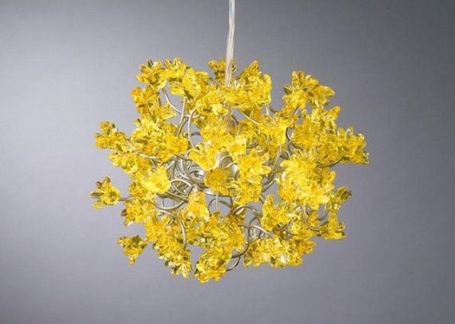 Yellow Petal Ceiling Lights