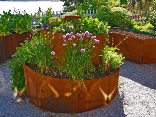 Spiral Herb Garden Layers