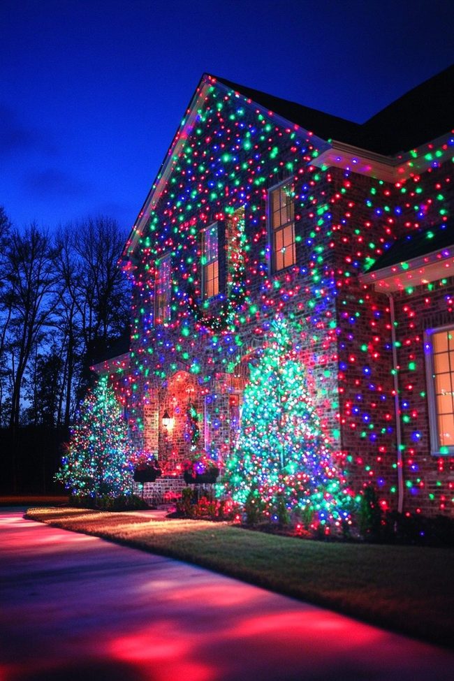 Holographic Christmas Snowflake Projector