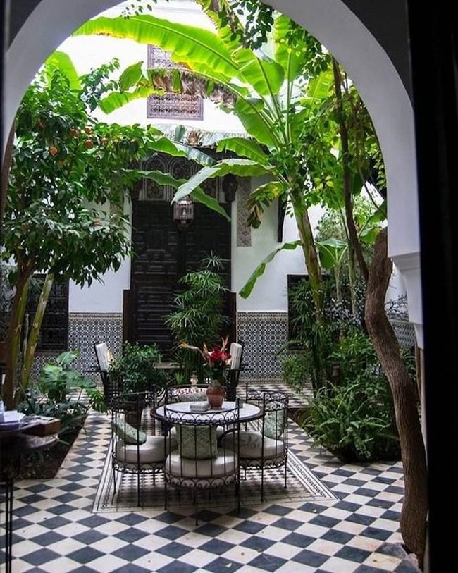 Golden Lanterns Cast Moroccan Shadows