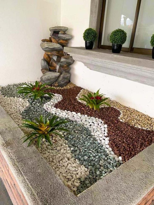 Pebbles, Water, Stone Sanctuary