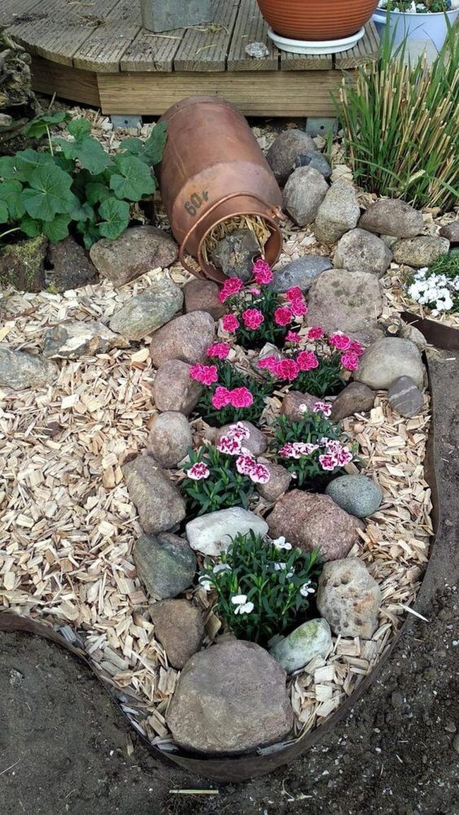 Stone And Wildflower Garden Glow