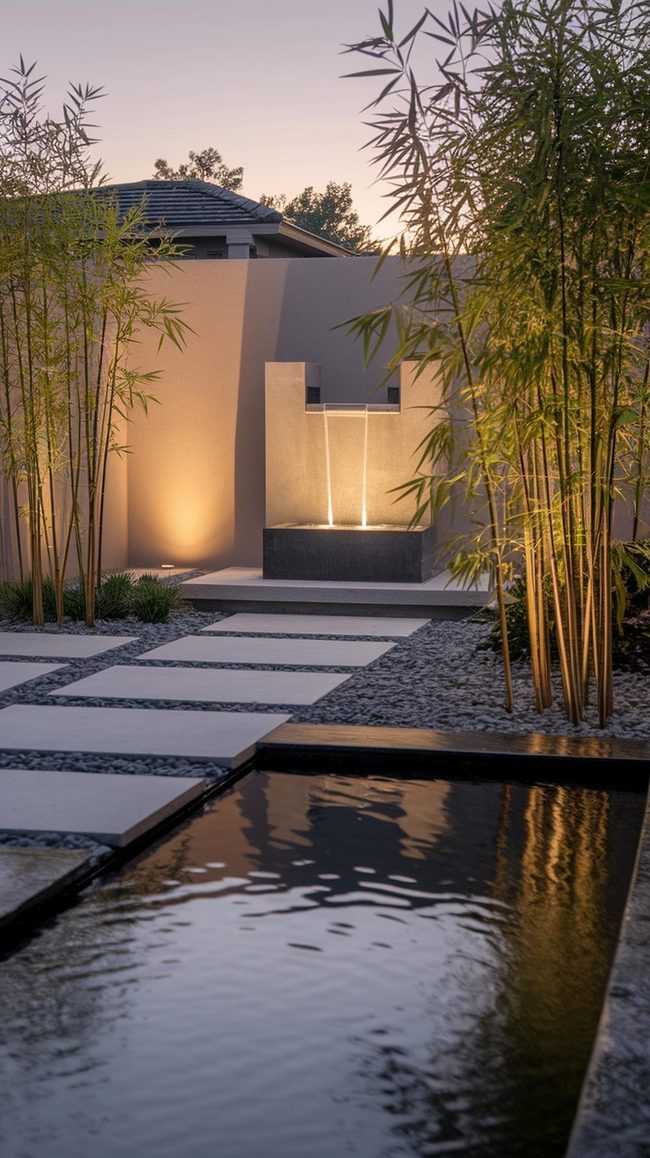 Back Garden Koi Pond Water Feature