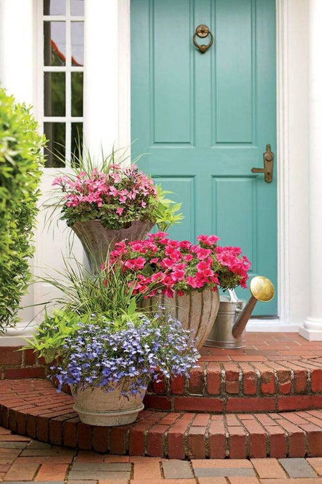 Cascading Blooms Down Your Stairs