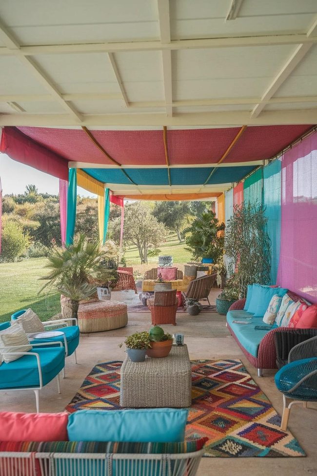 Painted Patio Personality