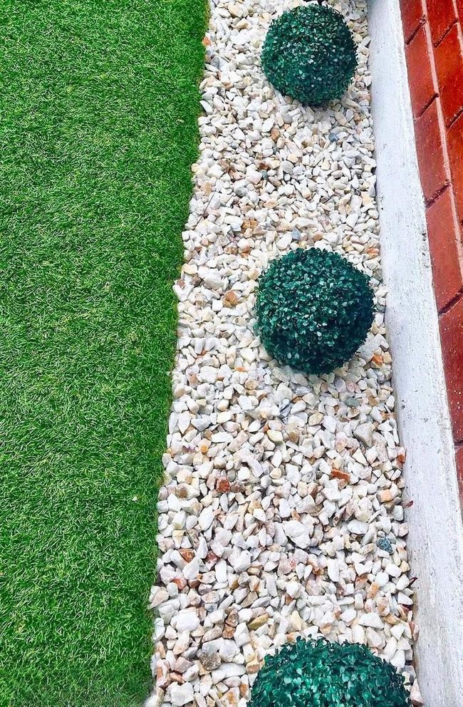 Sculptured Spheres Meet Rough Stone