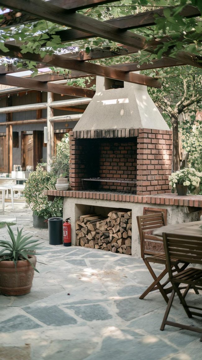 Permanent Stone Bbq Kitchen