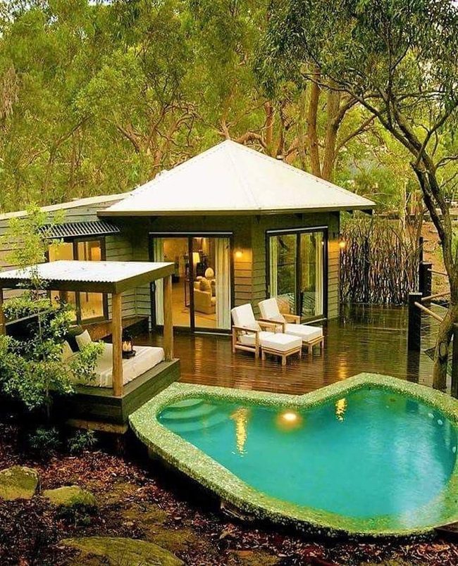 Deep Forest Pool Retreat