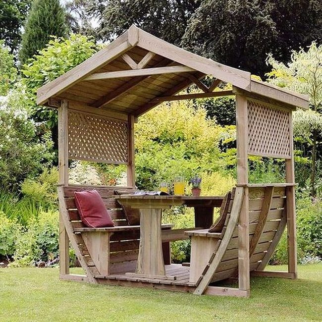 Dome Pergolas Sheltering Green Spaces