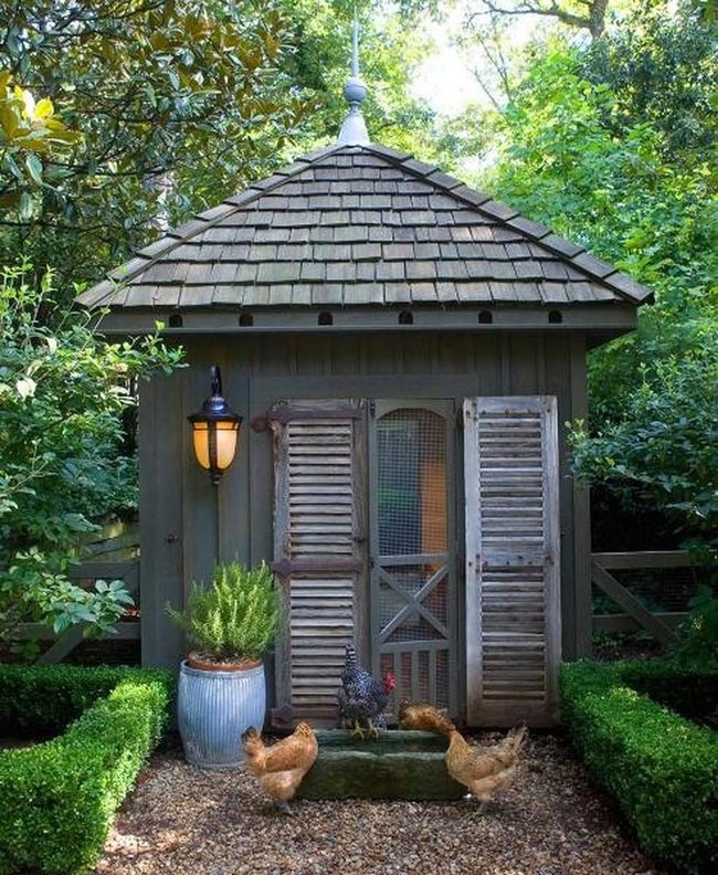 Blue Herb Pot Garden Shed