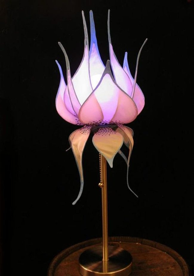 Petal Lamp Pastel Light Sculpture