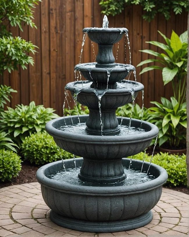 Compact Ceramic Fountains for Patios