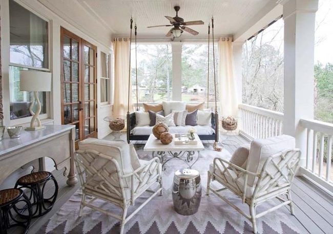Marble Tables Meet Graphic Rugs