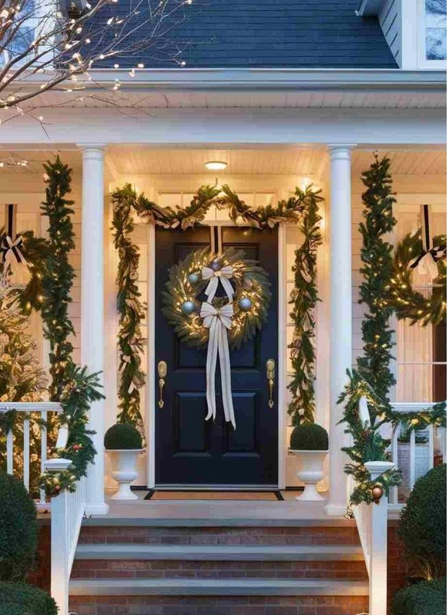 Twinkling Lighting Frame Elegance