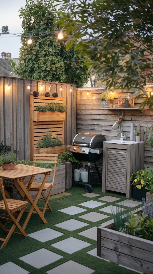 Portable Grill Small Spaces